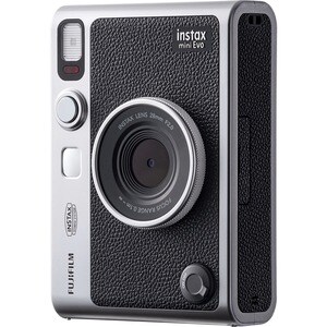 instax mini Evo Instant Digital Camera - Black - CMOS Sensor - Autofocus - 3"LCD - 2560 x 1920 Video - HD Movie Mode