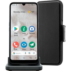 Doro 8100 PLUS 32 GB Smartphone - 15,5 cm (6,1 Zoll) HD+ 1560 x 720 - 2 GB RAM - Android 11 (Go Edition) - 4G - Bar - kein