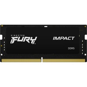 Kingston FURY Impact RAM-Modul für Notebook - 16 GB (2 x 8GB) - DDR5-4800/PC5-38400 DDR5 SDRAM - 4800 MHz Single-rank (ein