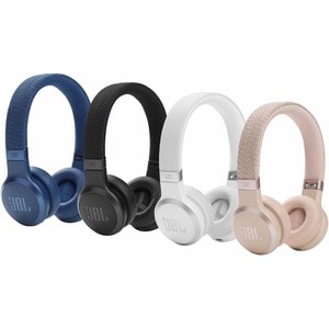 JBL LIVE 460NC Headset - Stereo - Mini-phone (3.5mm) - Wired/Wireless - Bluetooth - 32 Ohm - 20 Hz to 20 kHz - Over-the-he