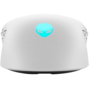 Alienware AW720M Gaming Mouse - Bluetooth/Radio Frequency - USB Type C - Optical - 6 Programmable Button(s) - Lunar Light 