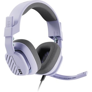 Astro A10 Wired Over-the-head Stereo Gaming Headset - Lilac - Binaural - Circumaural - 32 Ohm - 20 Hz to 20 kHz - Uni-dire
