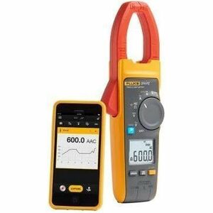 Fluke 374 FC True-rms AC/DC Clamp Meter - 1000 V, 600 A AC - 1000 V, 600 A DC - Auto Power Off, Backlight