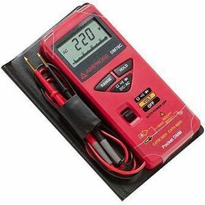 Amprobe DM78C Multimeter - 600 V AC - 600 V DC - Data Hold, Auto Power Off