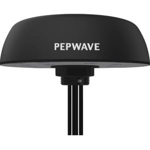 Pepwave 4x4 MIMO 5G Ready Cellular Antenna System with GPS Receiver - 617 MHz to 960 MHz, 1710 MHz to 2700 MHz, 3400 MHz t