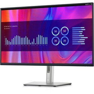 Dell P3223DE 32 Zoll Class LCD-Monitor - 16:9 Format - Schwarz, Silber - 80 cm (31,5 Zoll) Viewable - IPS-Schwarz-Technolo