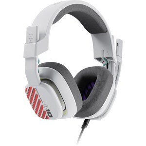 Astro A10 Wired Over-the-head Stereo Gaming Headset - White - Binaural - Circumaural - 32 Ohm - 20 Hz to 20 kHz - 200 cm C