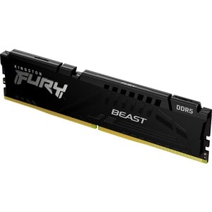 Kingston FURY Beast RAM Module for Motherboard - 32 GB (1 x 32GB) - DDR5-5200/PC5-41600 DDR5 SDRAM - 5200 MHz Dual-rank Me