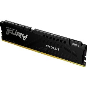 Kingston FURY Beast RAM Module for Motherboard - 32 GB (1 x 32GB) - DDR5-5600/PC5-44800 DDR5 SDRAM - 5600 MHz Dual-rank Me