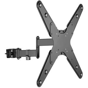 Neomounts Pole Mount for TV - Black - 1 Display(s) Supported - 81.3 cm to 139.7 cm (55") Screen Support - 25 kg Load Capac