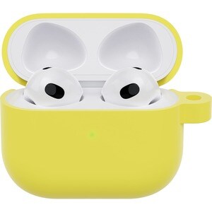 OtterBox Carrying Case Apple AirPods - Lemondrop (Yellow) - Scratch Resistant, Scuff Resistant, Damage Resistant, Drop Res