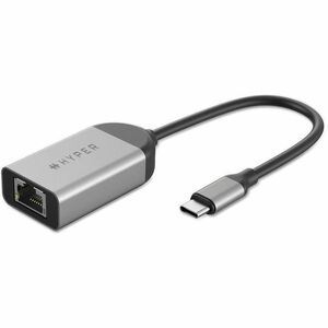 Targus HyperDrive HD425B 2,5 Gigabit Ethernet Adapter für Chromebook - Tragbar - Silber - USB-Typ C - 2,50 Gbit/s Datenübe