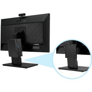 Asus CPU Mount for Mini PC, LCD Monitor - Black - 100 x 100 - VESA Mount Compatible