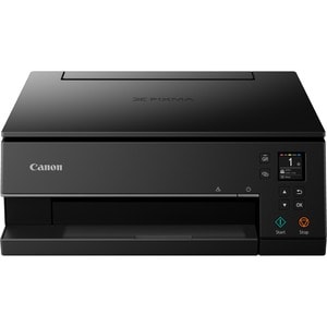 Stampante multifunzione a getto di inchiostro Canon PIXMA TS6350a Wireless - Colore - Nero - Fotocopiatrice/Stampante/Scan
