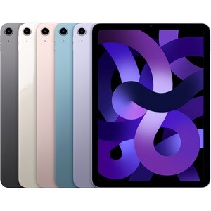 Apple iPad Air (5th Generation) Tablet - 27,7 cm (10,9 Zoll) - Octa-Core) - 8 GB RAM - 256 GB - iPadOS 15 - Grau - Apple M
