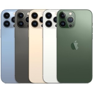 Apple iPhone 13 Pro Max A2644 512 GB 智能电话 - 17 cm (6.7") OLED 2778 x 1284 - 六核 (双核（2 个核心） 3.22 GHz + Blizzard 四核（4 个核心） - 
