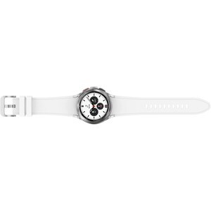Samsung Galaxy Watch4 Classic, 42mm, Silver, LTE - Accelerometer, Gyro Sensor, Barometer, Ambient Light Sensor, Digital Co