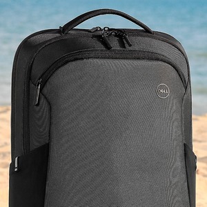 Dell EcoLoop Pro Carrying Case (Backpack) for 43.2 cm (17") Notebook - Black - 840D Fabric, Plastic Body - Shoulder Strap 