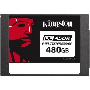 Kingston DC450R 480 GB Solid State Drive - 2.5" Internal - SATA (SATA/600) - Read Intensive - 0.3 DWPD - 285 TB TBW - 560 