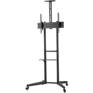 Neomounts FL50-550BL1 Height Adjustable Display Stand - Up to 70" (177.80 cm) Screen Support - 50 kg Load Capacity - 196.6
