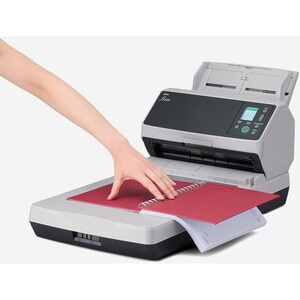 Ricoh fi-8270 Large Format ADF/Manual Feed Scanner - 600 dpi Optical - 24-bit Color - 8-bit Grayscale - 70 ppm (Mono) - 70