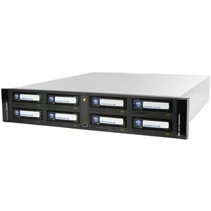 Sistema di archiviazione SAN Overland-Tandberg RDX QuikStation 8 - 8 x Vani totali - 2U Rack-Montabile - 64 TB Supported H