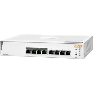 HPE Instant On 1830 8 Ports Manageable Ethernet Switch - Gigabit Ethernet - 10/100/1000Base-T - 2 Layer Supported - 8.20 W