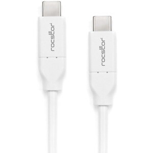 Rocstor Premium USB-C Charging Cable Up to 100W Power Delivery - USB-C Charging Cable 2m (6 ft) - USB-C to USB-C M/M - USB