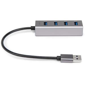 Rocstor Portable 4 Port Hub USB-A to 4x USB-A SuperSpeed USB 3.0 - Rocstor Premium Portable 4 Port SuperSpeed USB 3.0 Hub 