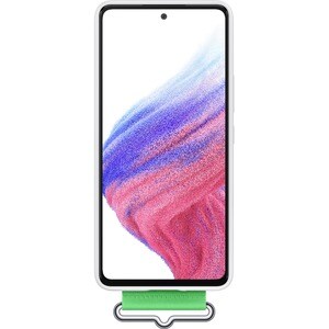 SAMSUNG SILICONE COVER WITH STRAP GALAXY A53 WHITE