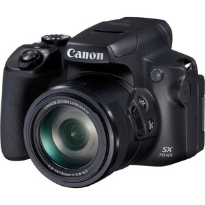 Canon PowerShot SX70 HS 20,3 Megapixel Bridge-Kamera - Schwarz - 1/2,3"-Sensor - Autofokus - 7,5 cm (3 Zoll) LCD-Anzeige -