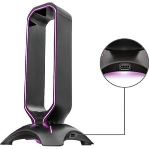 Trust Cintar Headset-Halterung - 25,5 cm Höhe x 13 cm Breite x 13 cm Tiefe - Schwarz