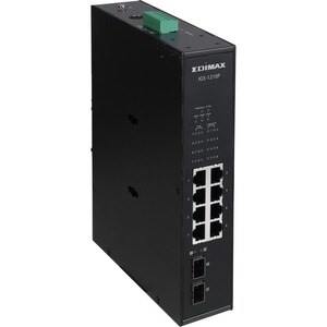 Switch Ethernet Edimax IGS-1210P 8 Porte - Gigabit Ethernet - 10/100/1000Base-T, 1000Base-X - 2 Layer supportato - Modular