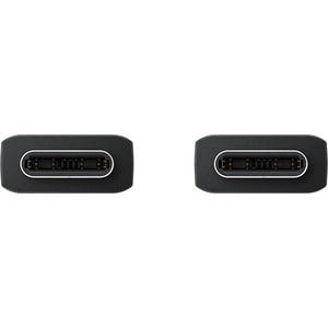 Samsung 3A USB-C to USB-C cable (1.8m) - 1.80 m USB-C Data Transfer Cable - First End: 1 x USB 2.0 Type C - Male - Second 