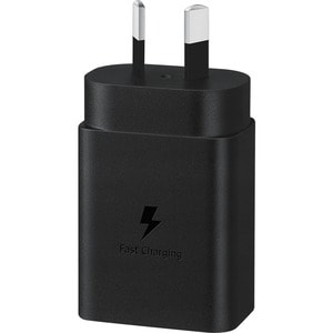 Samsung Wall Charger for Fast Charging (15W) - 15 W - 120 V AC, 230 V AC Input - 9 V DC, 5 V DC Output - 1.67 A - Black