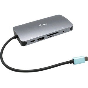 Docking station i-tec USB Tipo C per PC desktop/tablet/notebook/monitor - Lettore schede di memoria - SD, microSD - 100 W 
