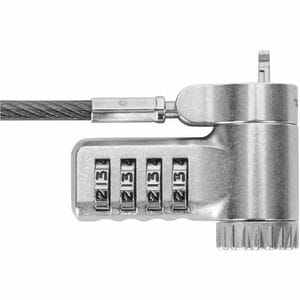 Targus DEFCON ASP96GLX-25S Cable Lock For Monitor, Notebook, Docking Station, Computer, Telephone - 1.98 m Cable - 4-digit