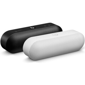 Beats by Dr. Dre Pill+ 2.1 便携式 蓝牙 扬声器系统 - 白 - 近场通讯 - 可充电电池 - Apple Dock/Lightning 连接器