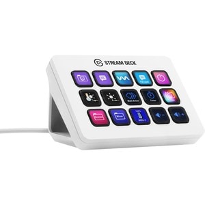 Elgato Stream Deck MK.2 - White - Cable Connectivity - USB 2.0 Interface - 15 Key(s) - PC, Mac - White