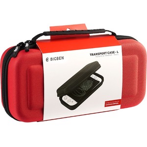 NACON Carrying Case Rugged (Pouch) Gaming Console - Red - Damage Resistant, Scratch Resistant - Ethylene Vinyl Acetate (EV
