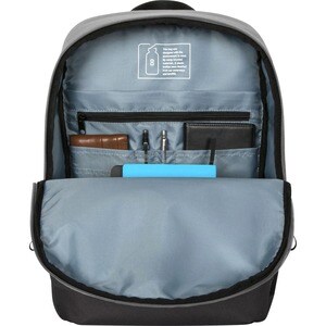 Targus Sagano EcoSmart TBB635GL Carrying Case (Backpack) for 40.6 cm (16") Notebook - Black/Grey - Polyethylene Terephthal