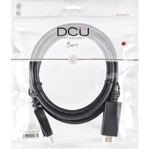 Câble A/V DCU - 3 m DisplayPort/HDMI - pour Périphérique audio/vidéo - 2e bout: 1 x HDMI 2.0 Digital Audio/Video - Male - 