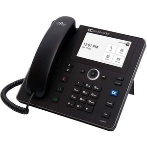 AudioCodes C455HD IP Phone - Corded - Corded - Wall Mountable - Black - VoIP - 2 x Network (RJ-45) - PoE Ports