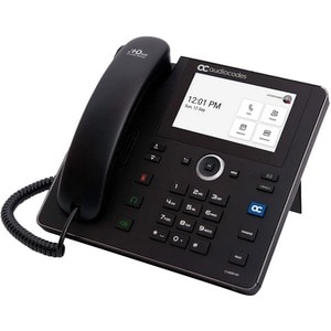 AudioCodes C455HDPS-DBW IP Phone - Corded/Cordless - Corded/Cordless - Bluetooth, Wi-Fi - Wall Mountable - Black - VoIP - 