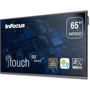 InFocus JTouch INF6550 Collaboration Display - 65" LCD - ARM Cortex A73 1.80 GHz - 4 GB - Infrared (IrDA) - Touchscreen - 