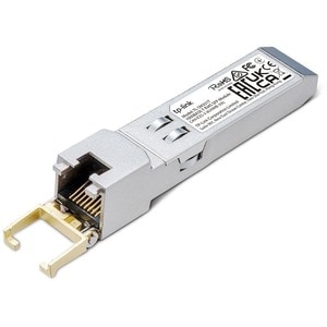SFP (mini-GBIC) TP-Link TL-SM331T - Per Data networking - Coppia incrociataGigabit Ethernet - 1000Base-T - Supporta l'hot 