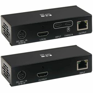 Tripp Lite series KVM-Extender - Kabel - TAA-konform - 2 Computer - 70,10 m Reichweite - 4K - 3840 x 2160 Maximale Videoau