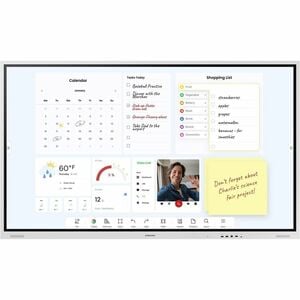 Samsung WM75B Collaboration Display - 75" LCD - Infrared (IrDA) - Touchscreen - 16:9 Aspect Ratio - 3840 x 2160 - 350 Nit 