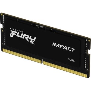 Kingston FURY Impact 32GB DDR5 SDRAM Memory Module - For Notebook - 32 GB (1 x 32GB) - DDR5-4800/PC5-38400 DDR5 SDRAM - 48