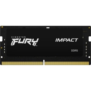 Kingston FURY Impact 64GB (2 x 32GB) DDR5 SDRAM Memory Kit - For Gaming Notebook - 64 GB (2 x 32GB) - DDR5-4800/PC5-38400 